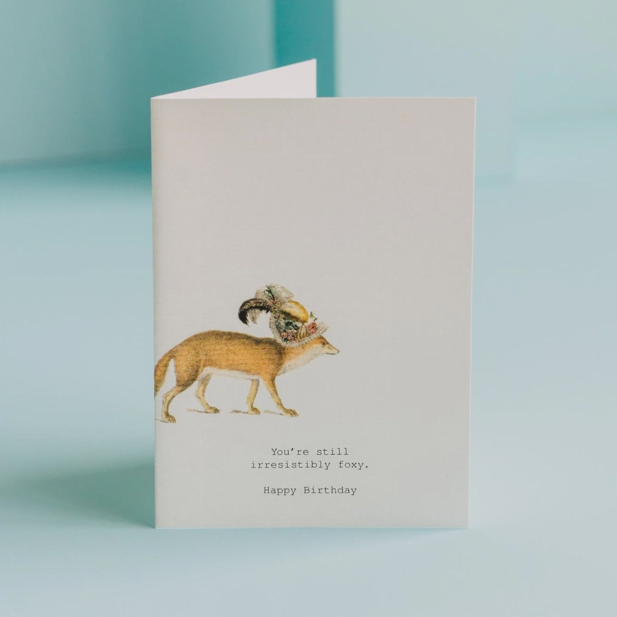 Still Irresistibly Foxy Greeting Card