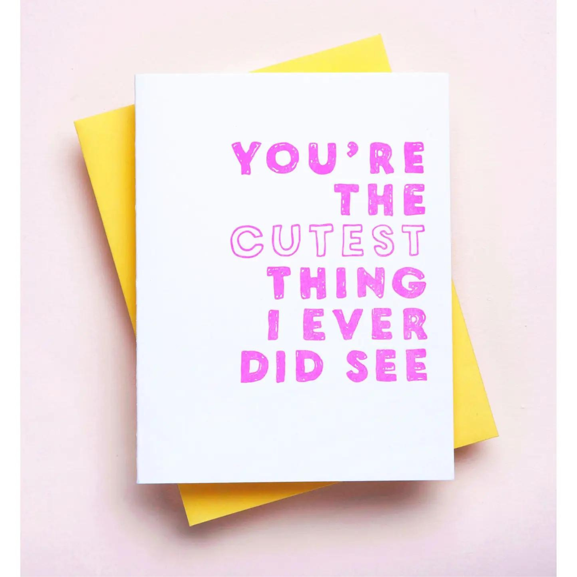 Cutest Thing Greeting Card