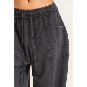 Mineral Washed Barrel Sweatpants