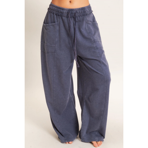 Mineral Washed Barrel Sweatpants