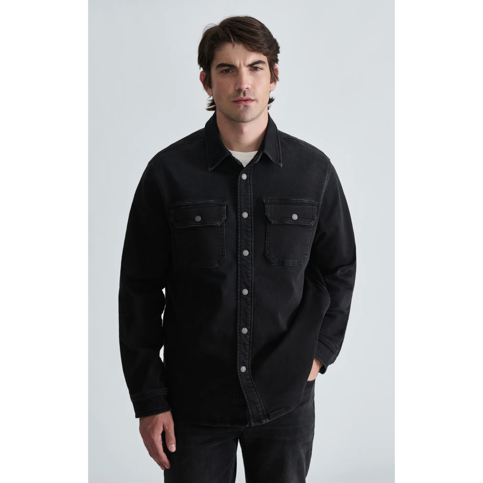 Asher Smoke Explorer Button Down