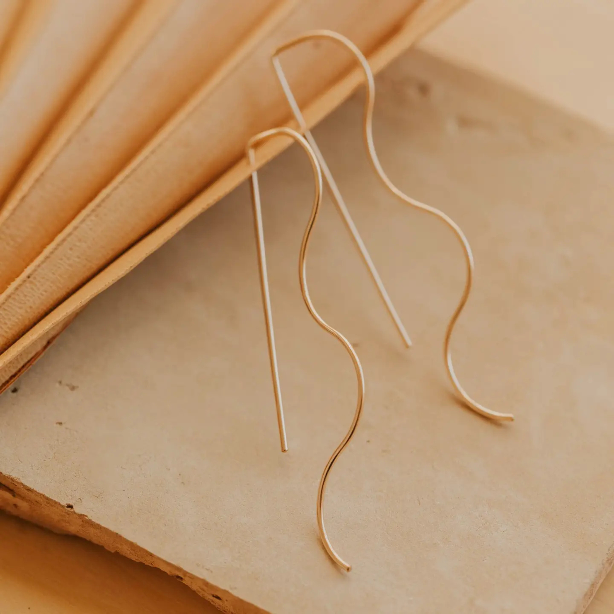 Wave Threaders | 14kt Gold Fill