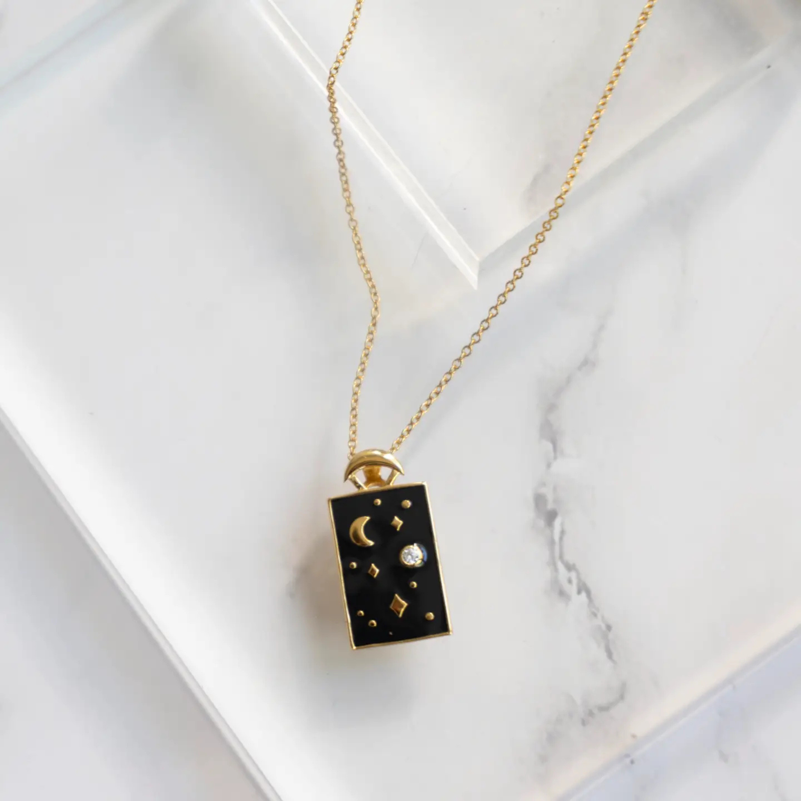 Big Sky Necklace in Gold