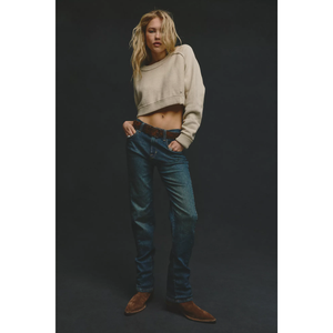 Edie High Rise Tapered Jeans