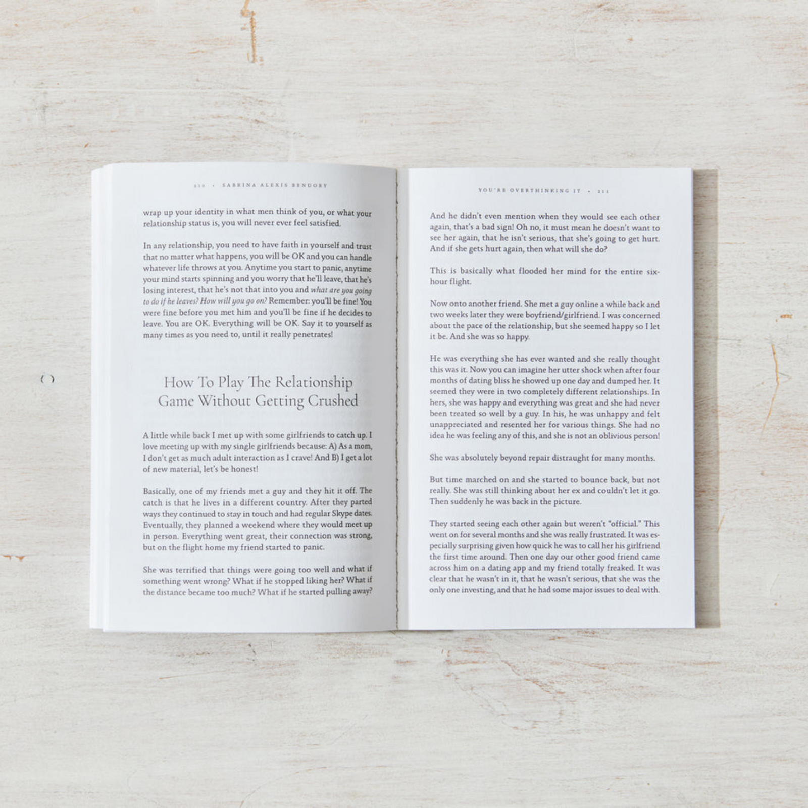 You're Overthinking It