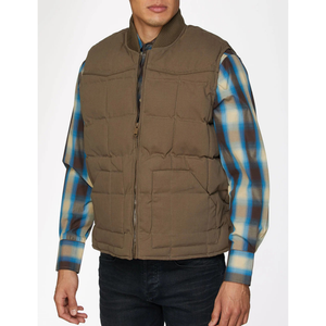 Men's Canvas Quilted Sleeveless Vest