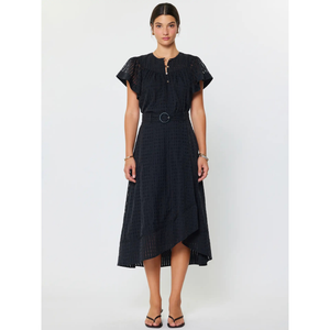 Gingham Check Short Sleeve Blouses