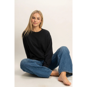 Mineral Wash Crew Neck Sweatshirt