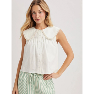 Peter Pan Collared Blouse