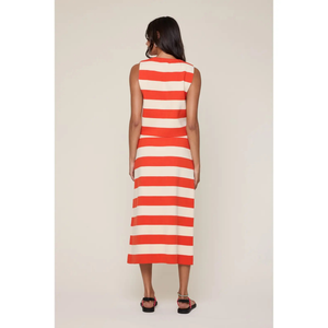 Striped Sweater Set Gauva/Cream