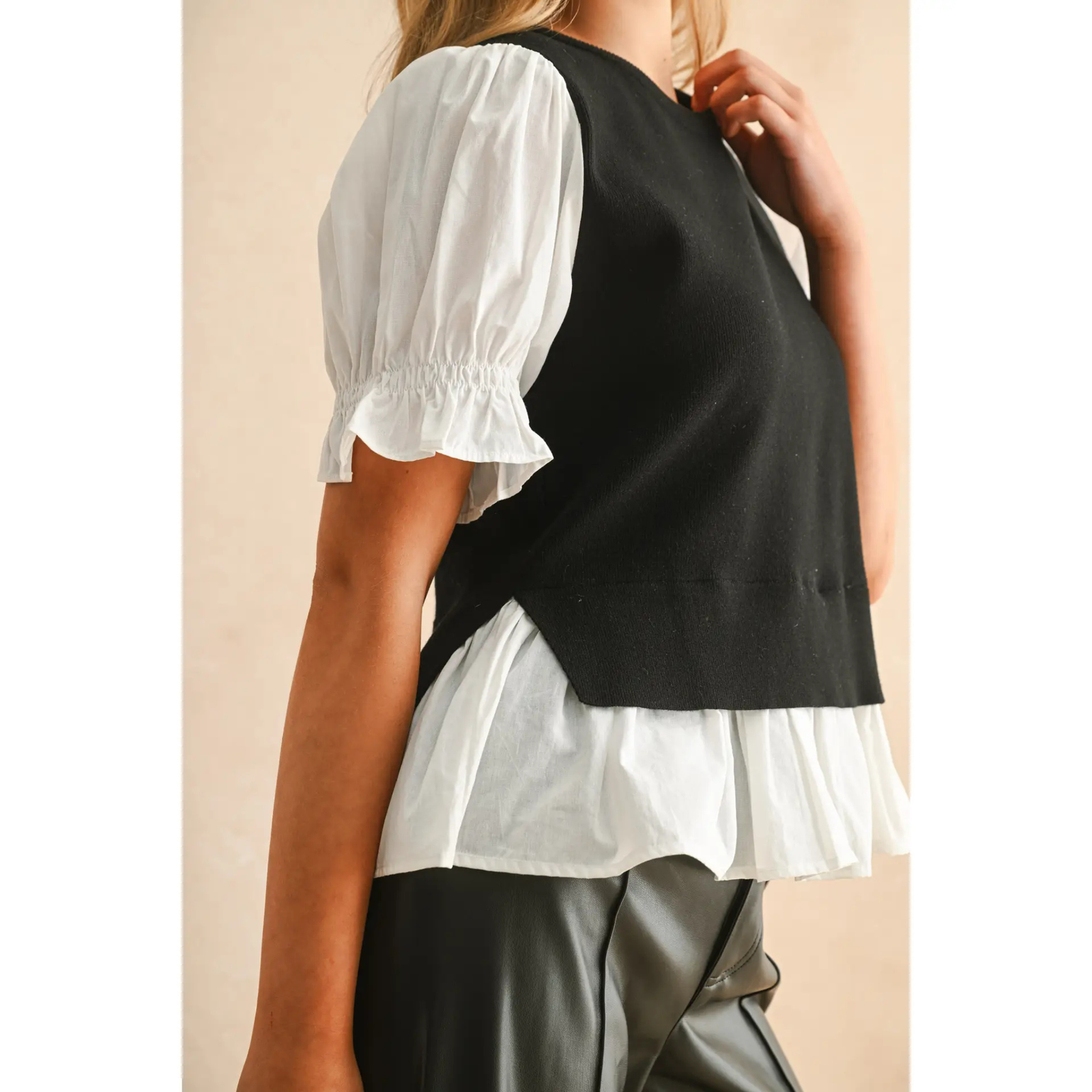 Sweater Blouse Combo