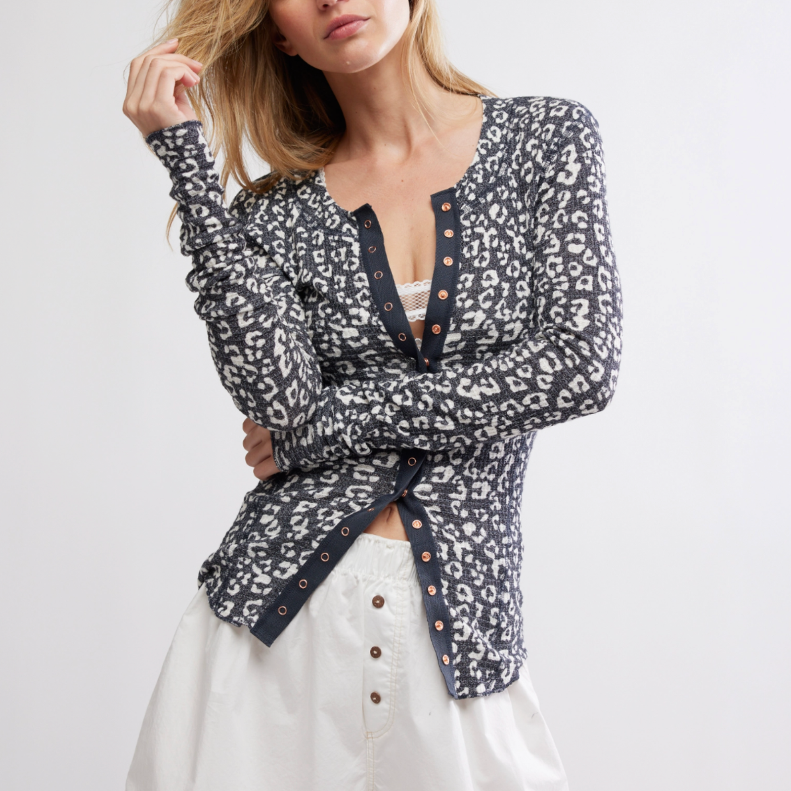 Going Places Printed Cardi