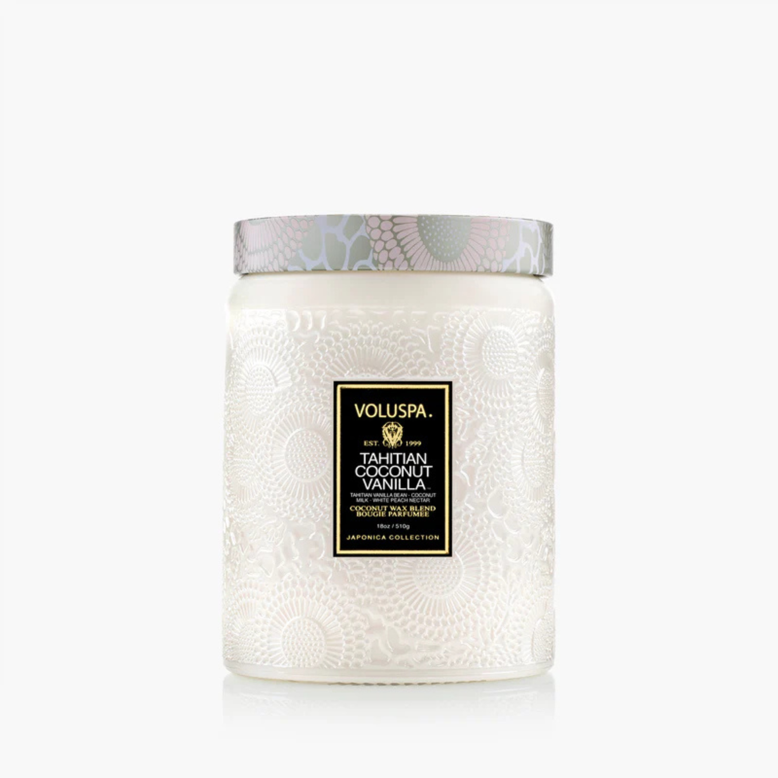 Tahitian Coconut Vanilla 180z Large Jar