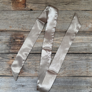 Tan Western Skinny Cowgirl Necktie
