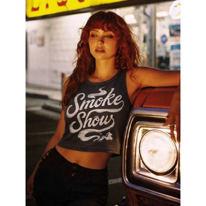 Smoke Show Muscle Crop Top