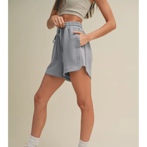 Scuba Shorts with Drawstring