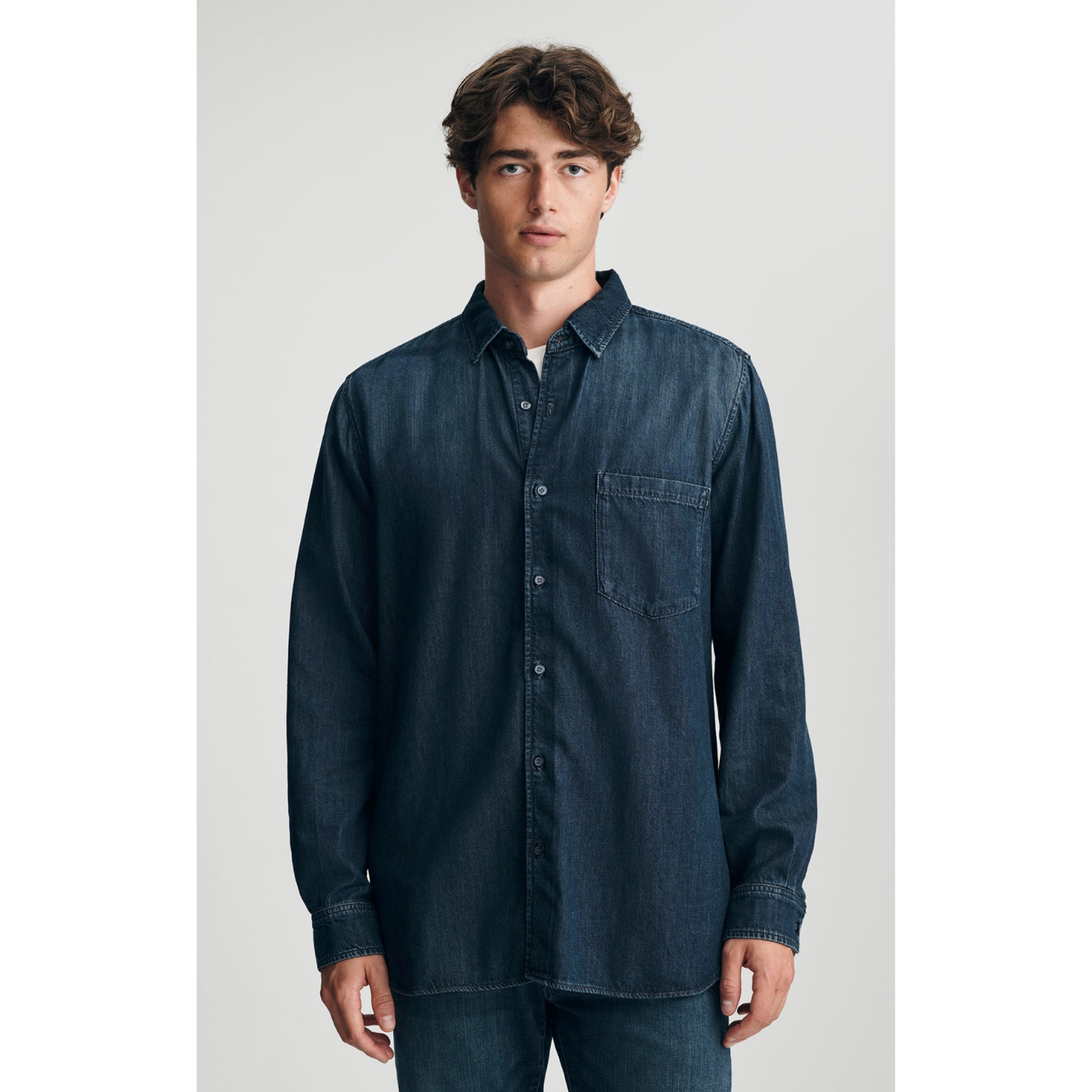 Bill Deep Brushed Air-Lite Button Down