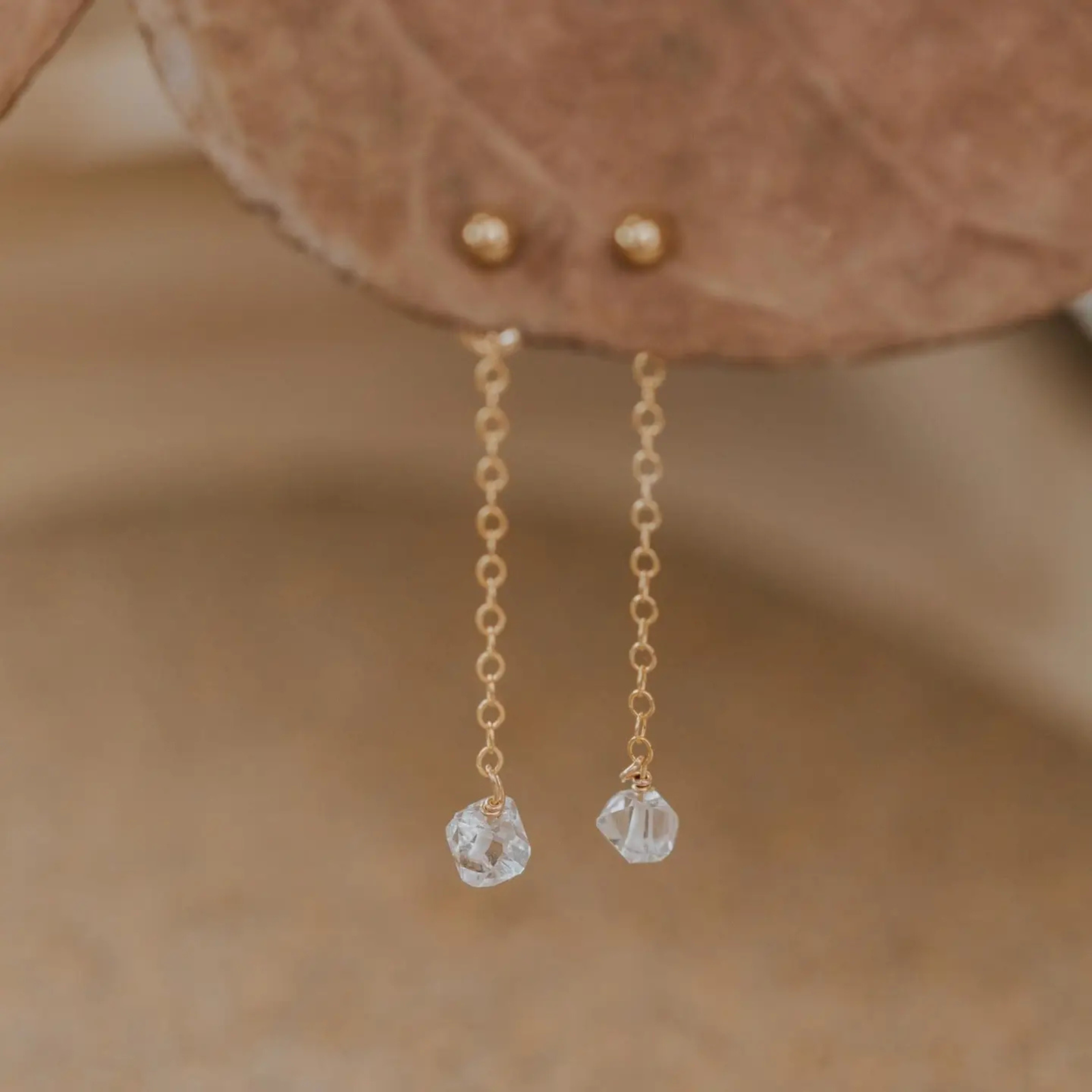 Herkimer Backdrop | 14kt Gold Fill