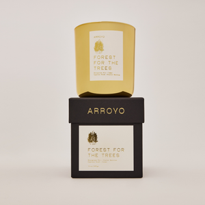 Arroyo Gold Glass Candle 13 oz