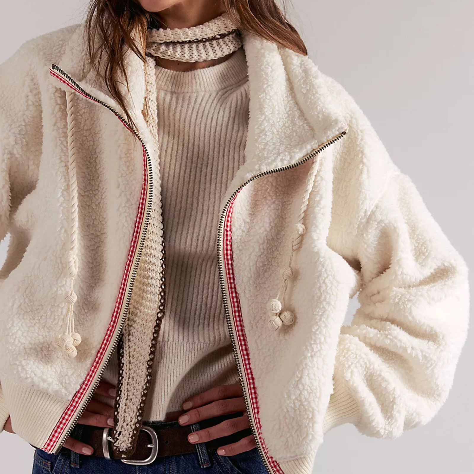 Alpine Sherpa Cardi