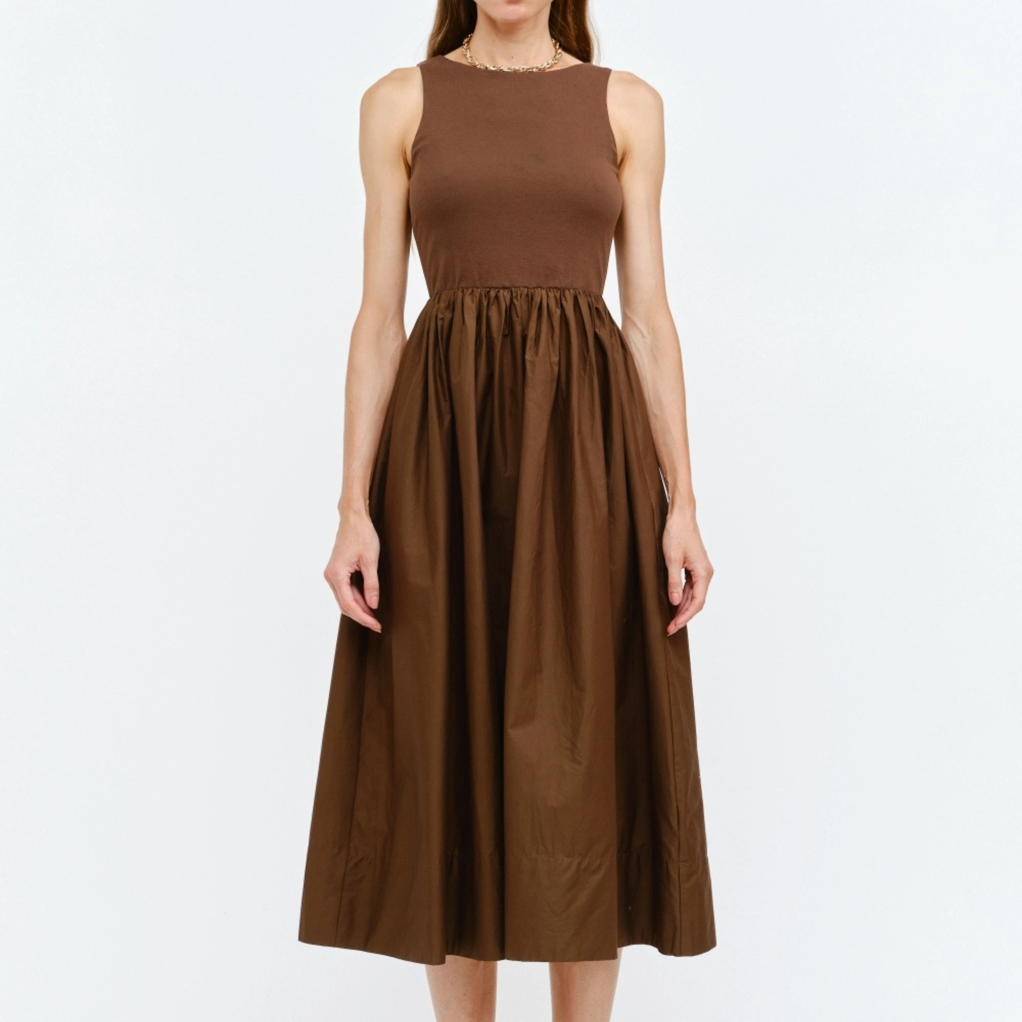 Lyon Brown Dress