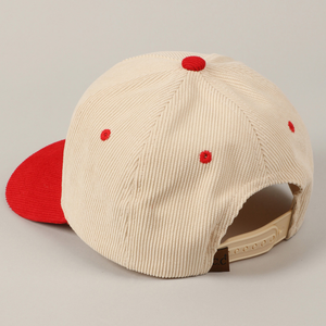 Love Glitter Corduroy Cap