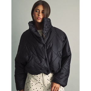 Quilted Nylon Puffer Jacket