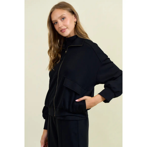 Soft Brushed Pocket Jacket