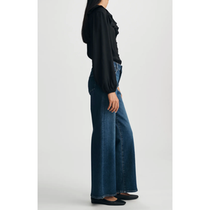 Paloma Mid Rise Jeans | Dark Brushed Gold Premium