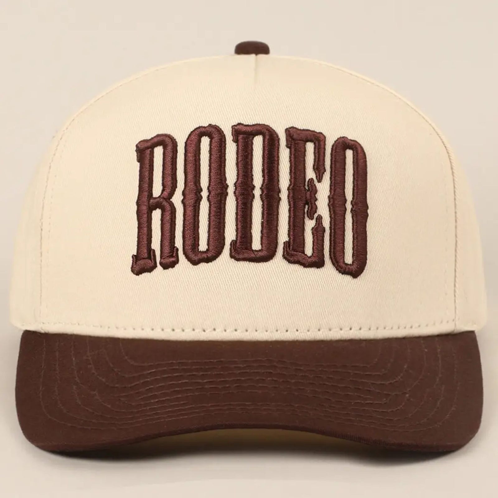 RODEO Two-Tone Embroidered Trucker Hat