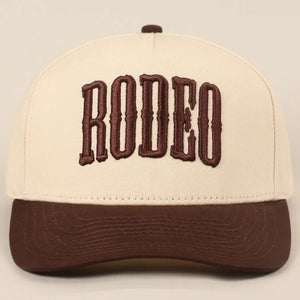 RODEO Two-Tone Embroidered Trucker Hat