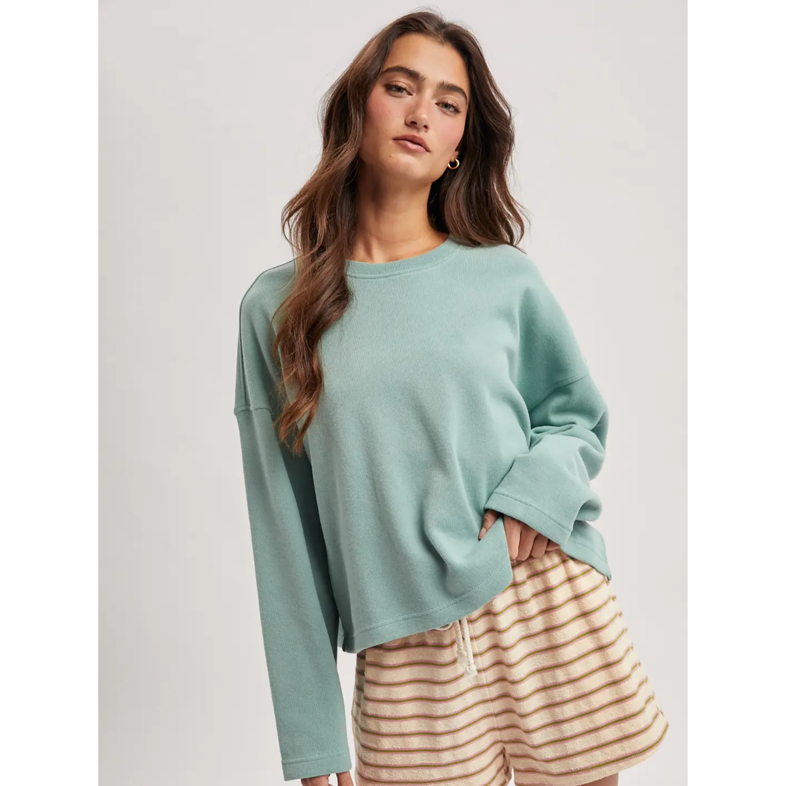 Knit Pullover Pistachio