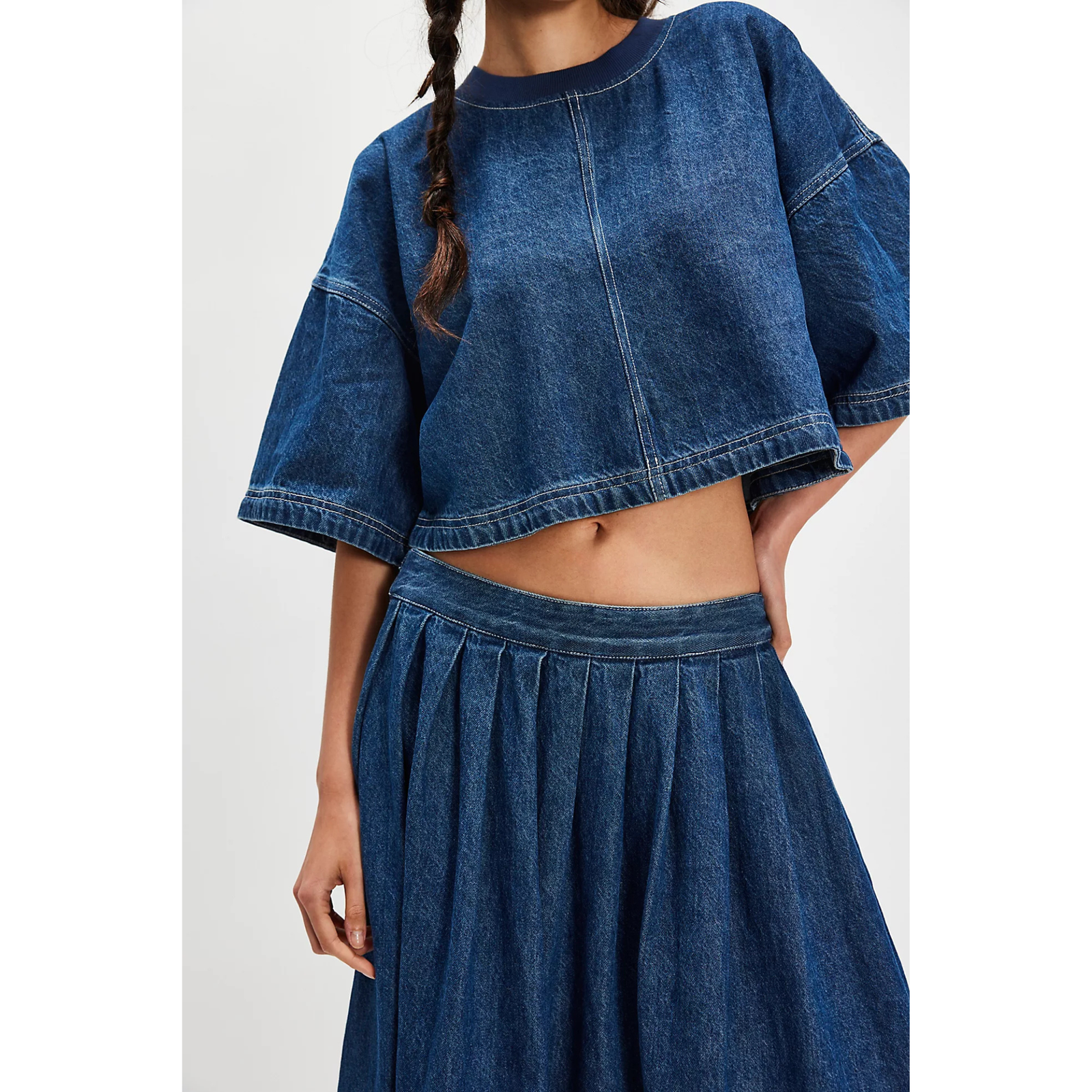 Westly Denim Top