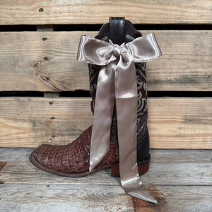 Tan Western Skinny Cowgirl Necktie