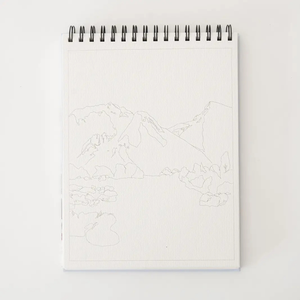 Landscape Watercoloring Book