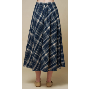 Plaid Maxi Skirt