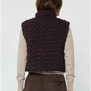 Diamond Quilted Puffer Vest