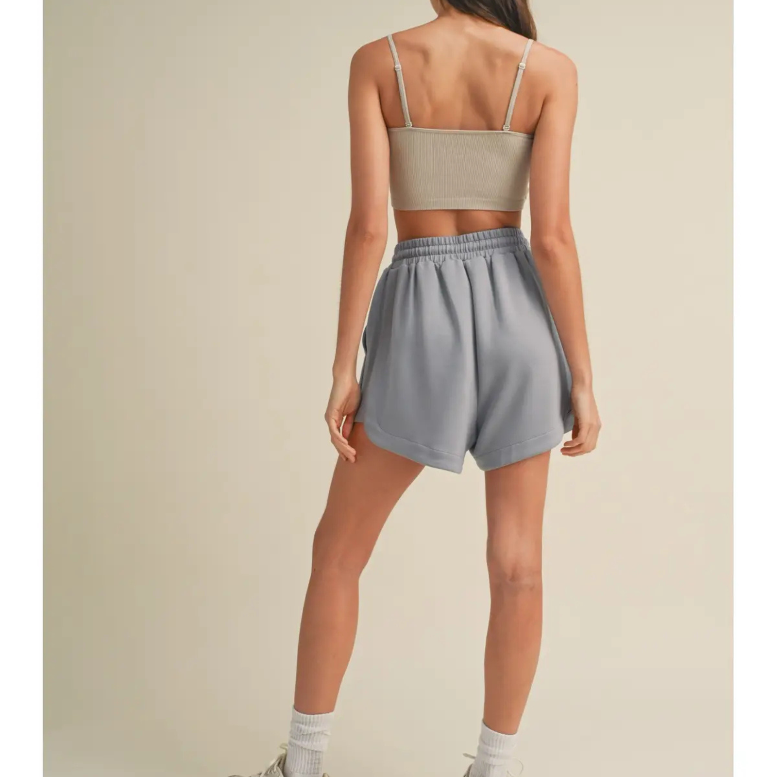 Scuba Shorts with Drawstring
