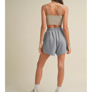 Scuba Shorts with Drawstring