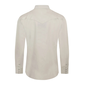 Men's Western Solid Twill Shirt