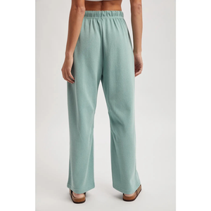 Knit Pants With Drawstring Pistachio