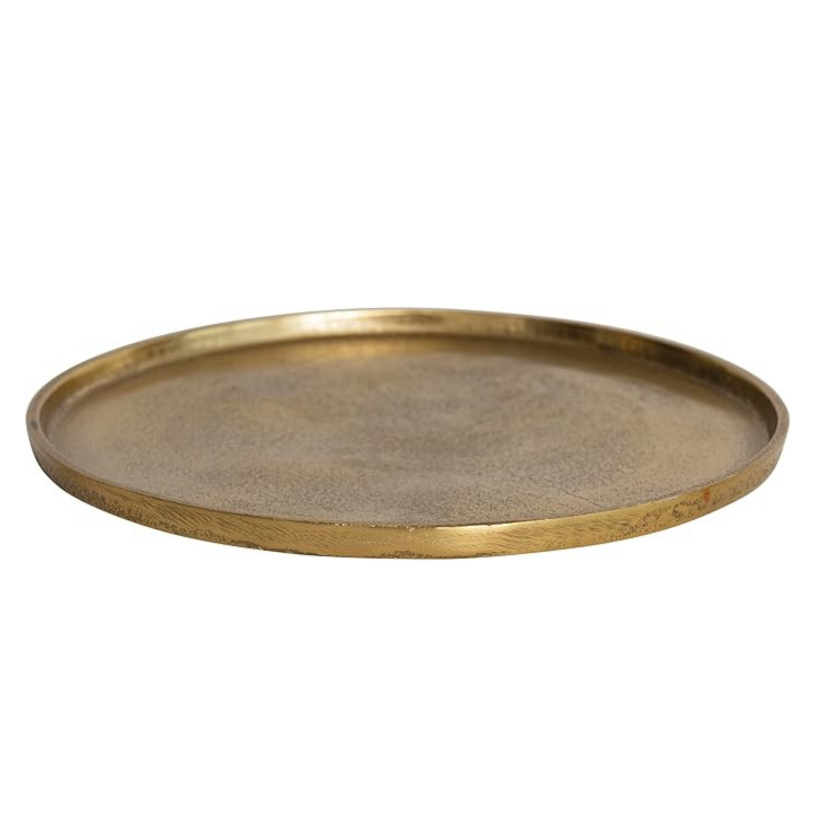 12" Round Cast Aluminum Tray