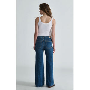 Grace Mid Brushed Classic Denim