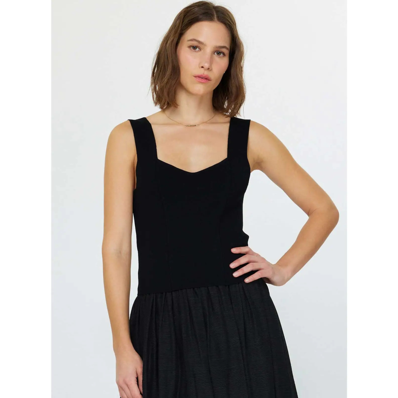 Sweetheart Sweater Tank Top