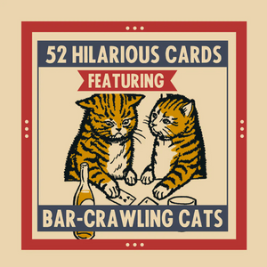 Last Call Cats Playing Cards