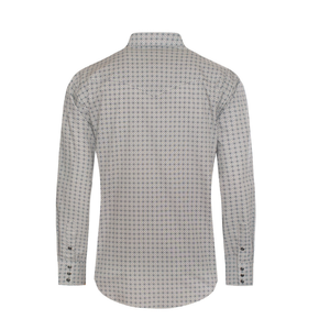 Men's Western Pearl Snap Print Shirt
