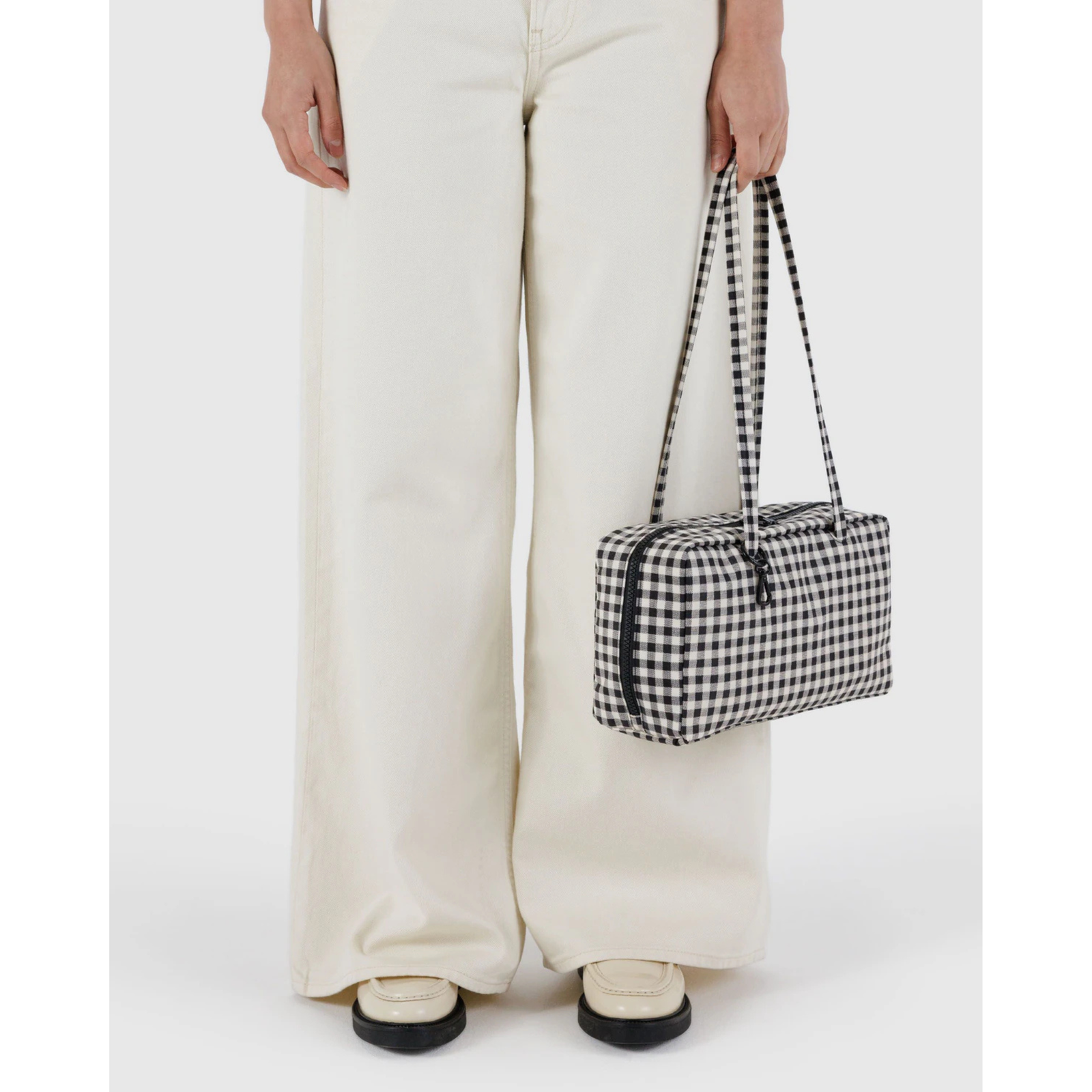 Medium Nylon Bowler Bag