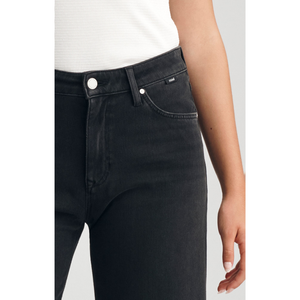 Paloma Mid Rise Dark Smoke Denim