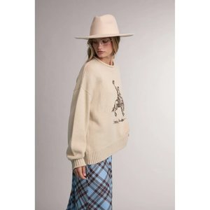 Rodeo Cowboy Graphic Sweater