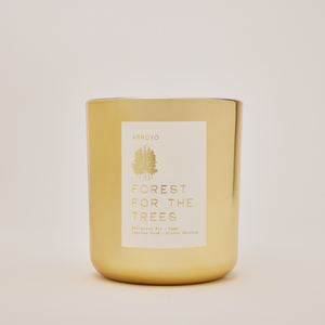 Arroyo Gold Glass Candle 13 oz
